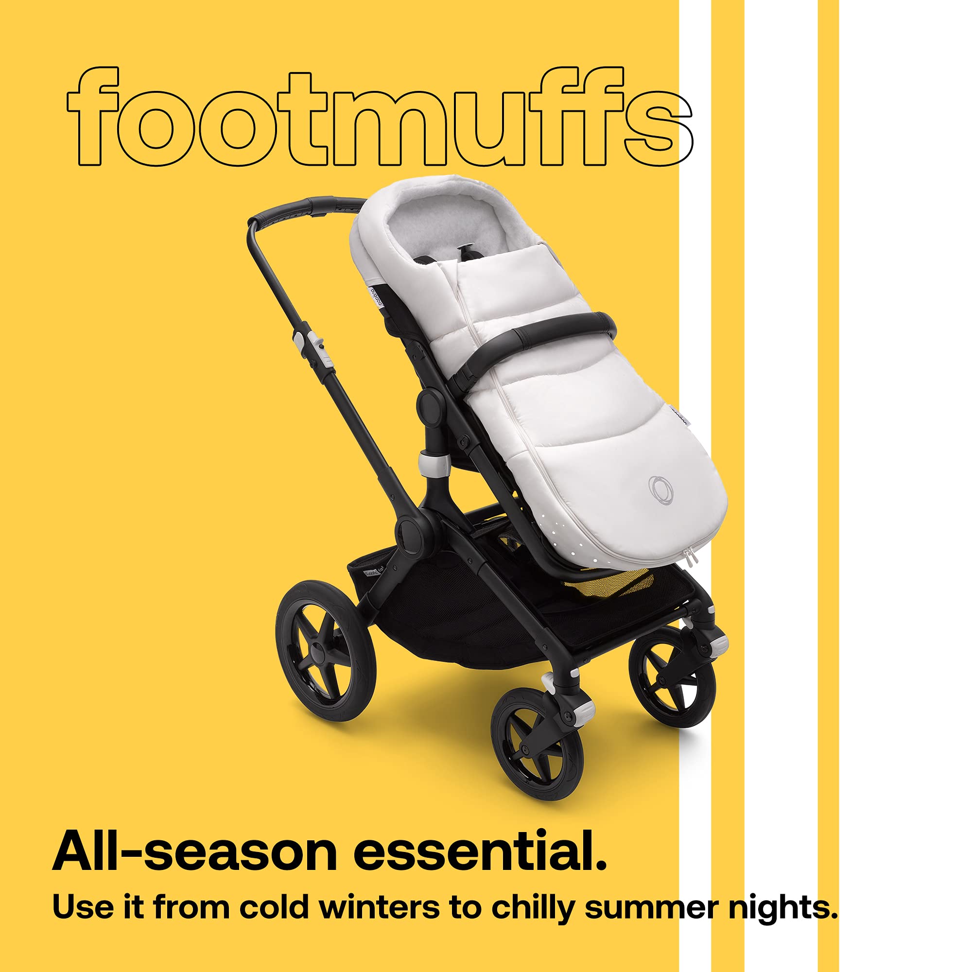 Amazon | bugaboo バガブー フットマフ (フレッシュホワイト